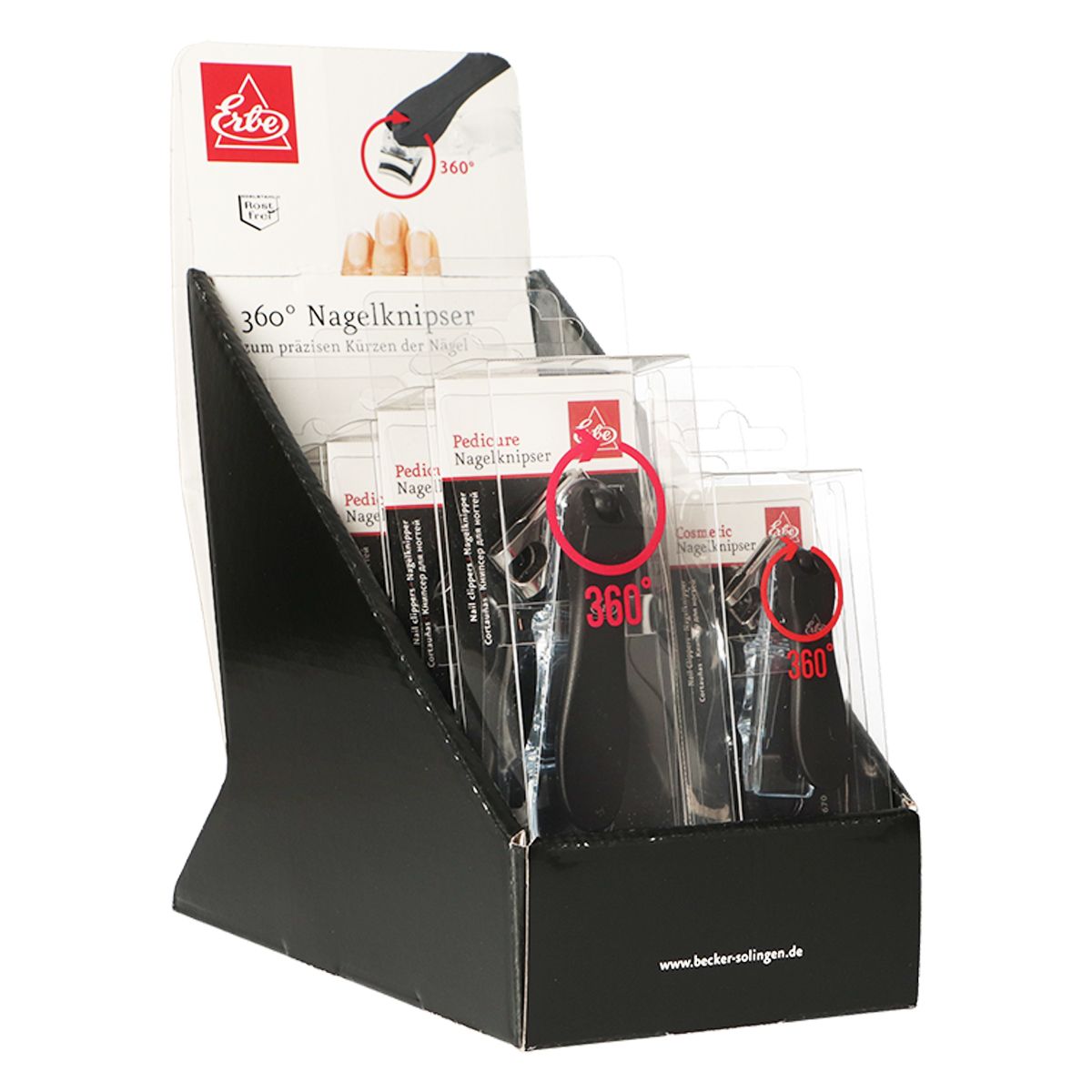 Erbe solingen ščipalke za nohte 360 7,5 cm (erbe92670)