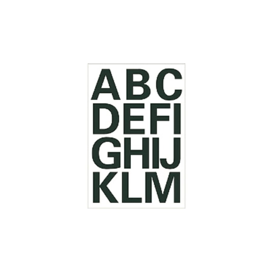 Andere Marken - - schwarze Buchstaben a -z 25mm