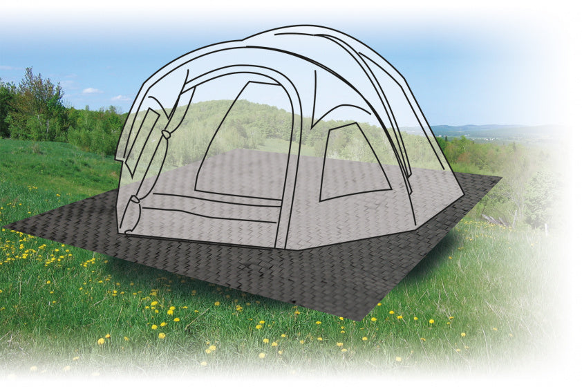 EuroTrail Water -Sermeable Groundheet 300 x 700 cm nero