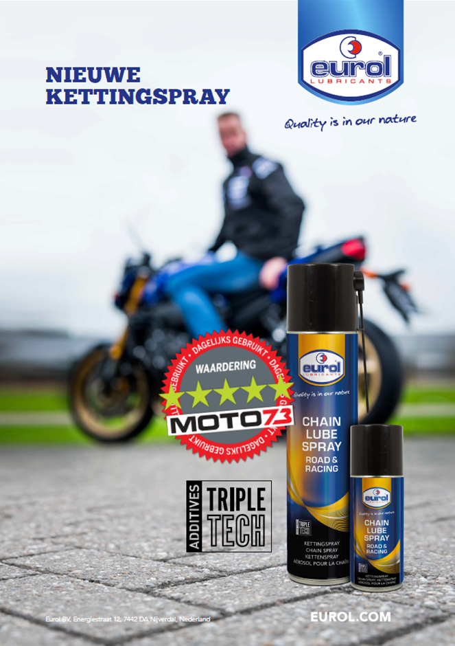 Eurol plakát „řetězový mazivo“ pro A1 SID -Sayboard NL