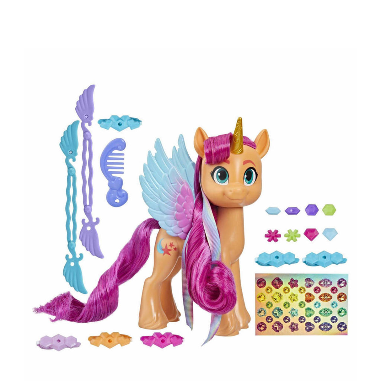 My little pony hasbro mlp sunny starscout's beautiful mane