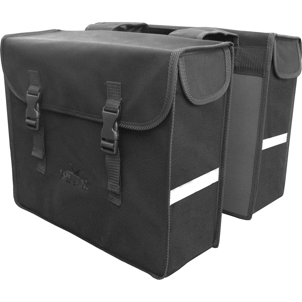 Greenlands classic canvas medium double 39x33x13 cm 33 liter black