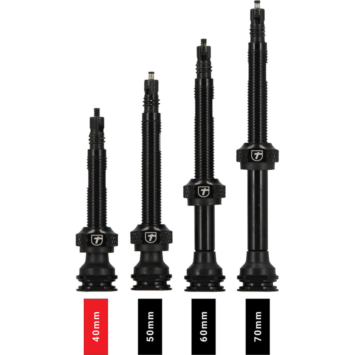 Trivio - tubeless valve black fvt