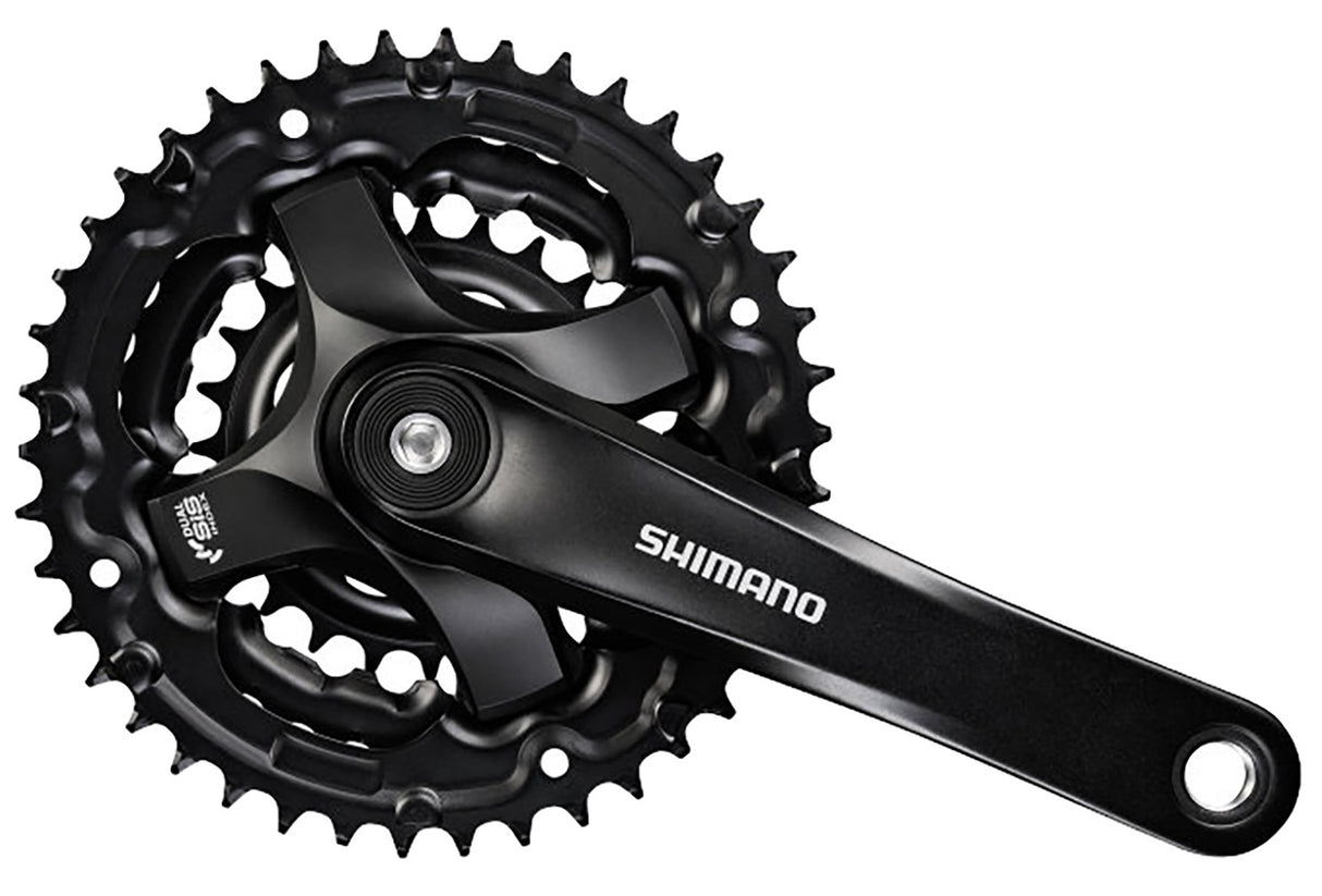 Shimano Cranket FC-TY501 Altus 42x34x24t 170mm 6-8 Speed Black
