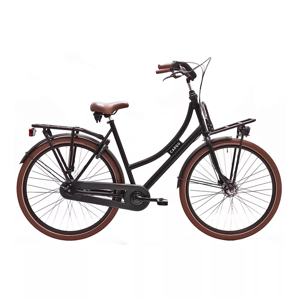 Avalon cargo dames 50 cm r-frein alu n7 mat-zw