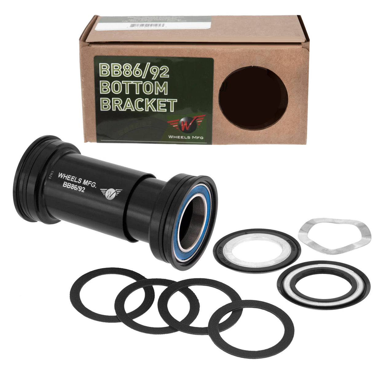 Kola Výroba kol mfg spodní držák lisfit BB86 92 SRAM ABEC 3 BLACK