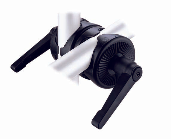 Falcon Eyes Double Rohr Clamp EC-32 für 16 20 28 30 mm Röhrchen