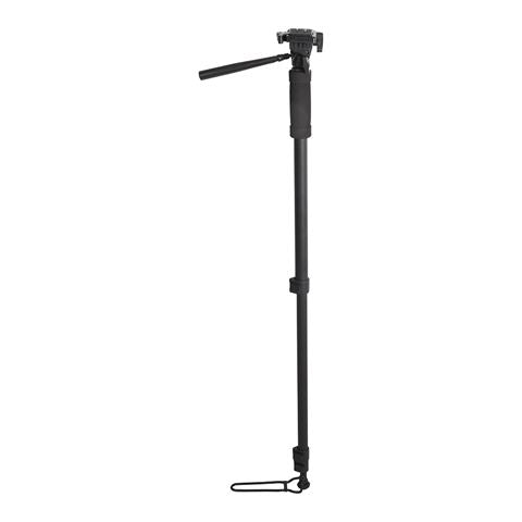 Falcon Eyes EenbeenStatief + 3 Straßenkopf MP-3 4 Abschnitte 178 cm