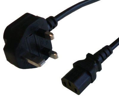 Falcon Eyes -Stromkabel mit UK Adapter 5m