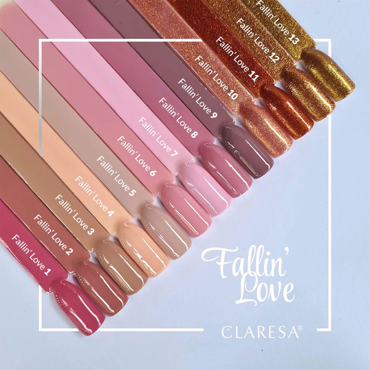 Claresa UV LED Gel Polish 5ml Fallin' Love 3