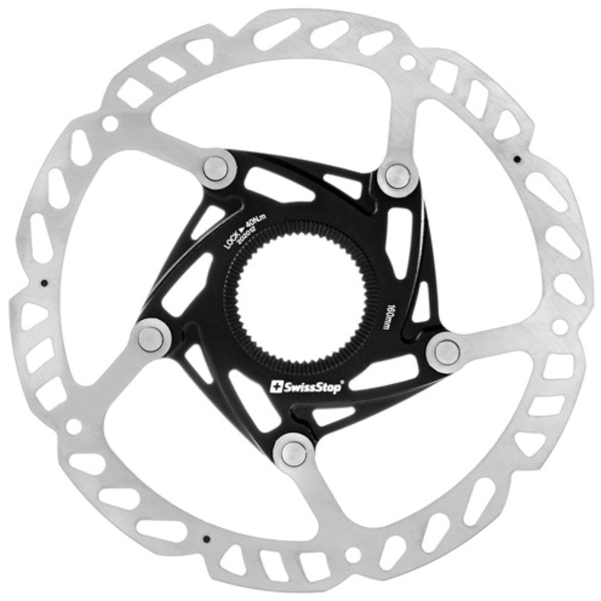 SWISSSTOP - Disc de frein Catalyst Race Centerlock 160 mm