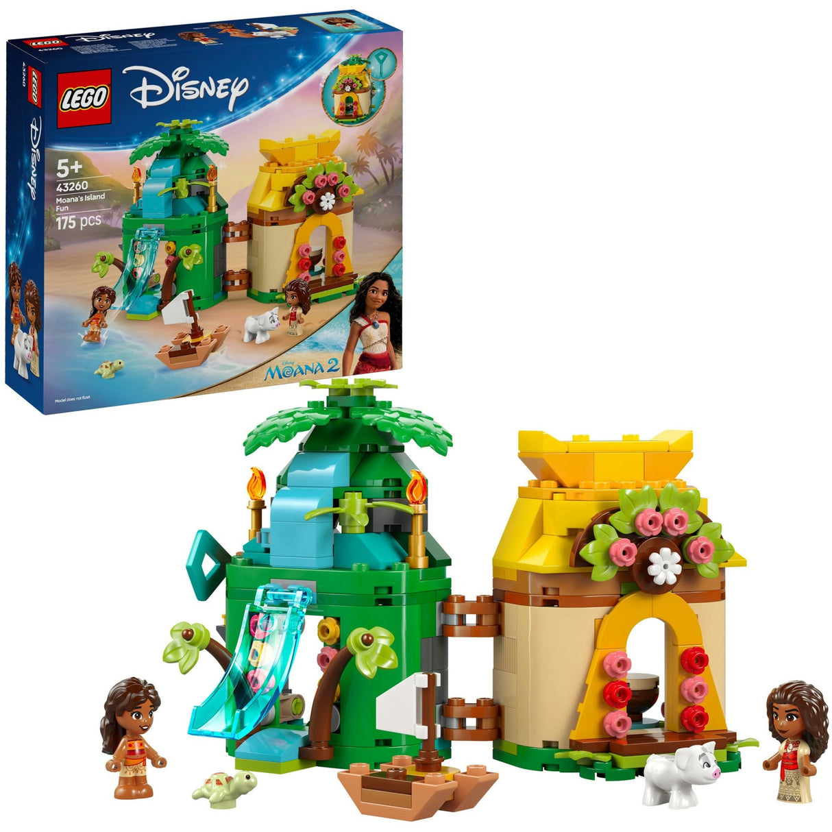Lego Disney Princess 43260 Ilha de Brincar de Vaiana