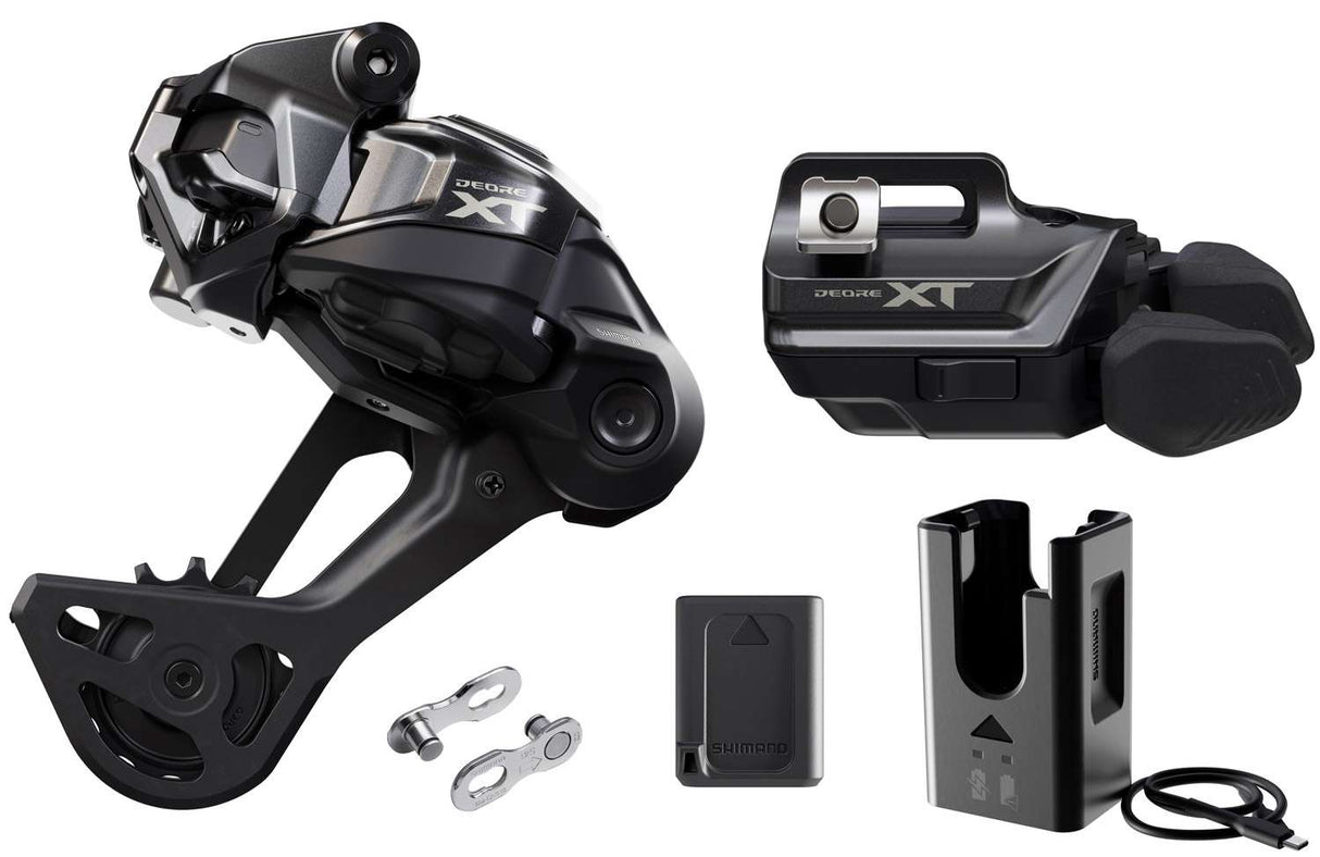 Shimano xt di2 m8250-sgs 12-speed drivetrain upgrade kit i-spec ev