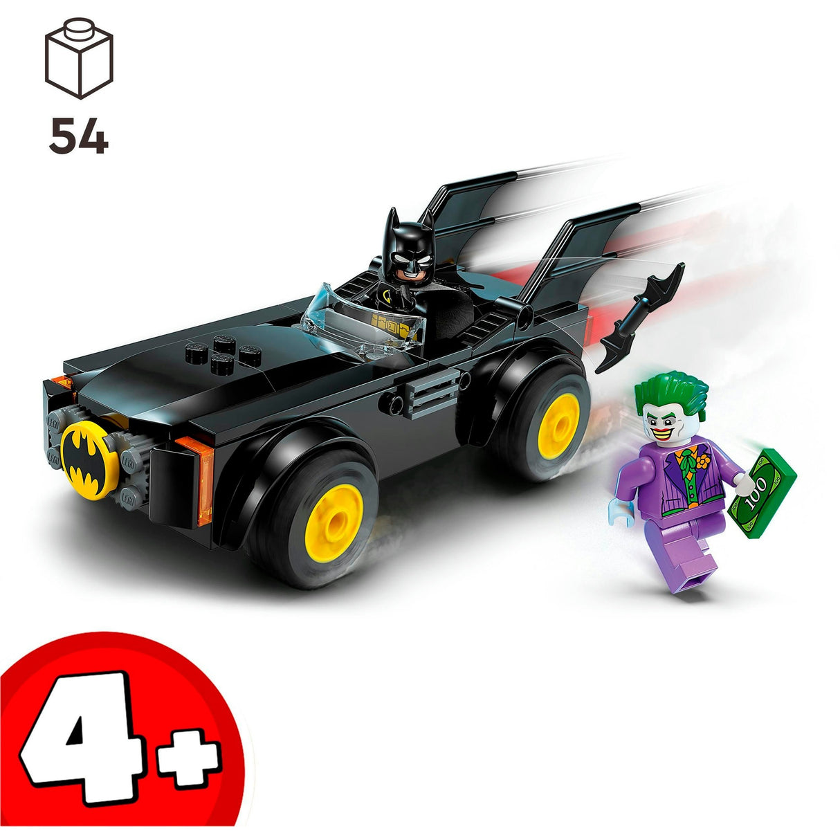 Lego DC Super Heroes - Batmobile Pursuit: Batman vs. The Joker Construction Toy (76264)