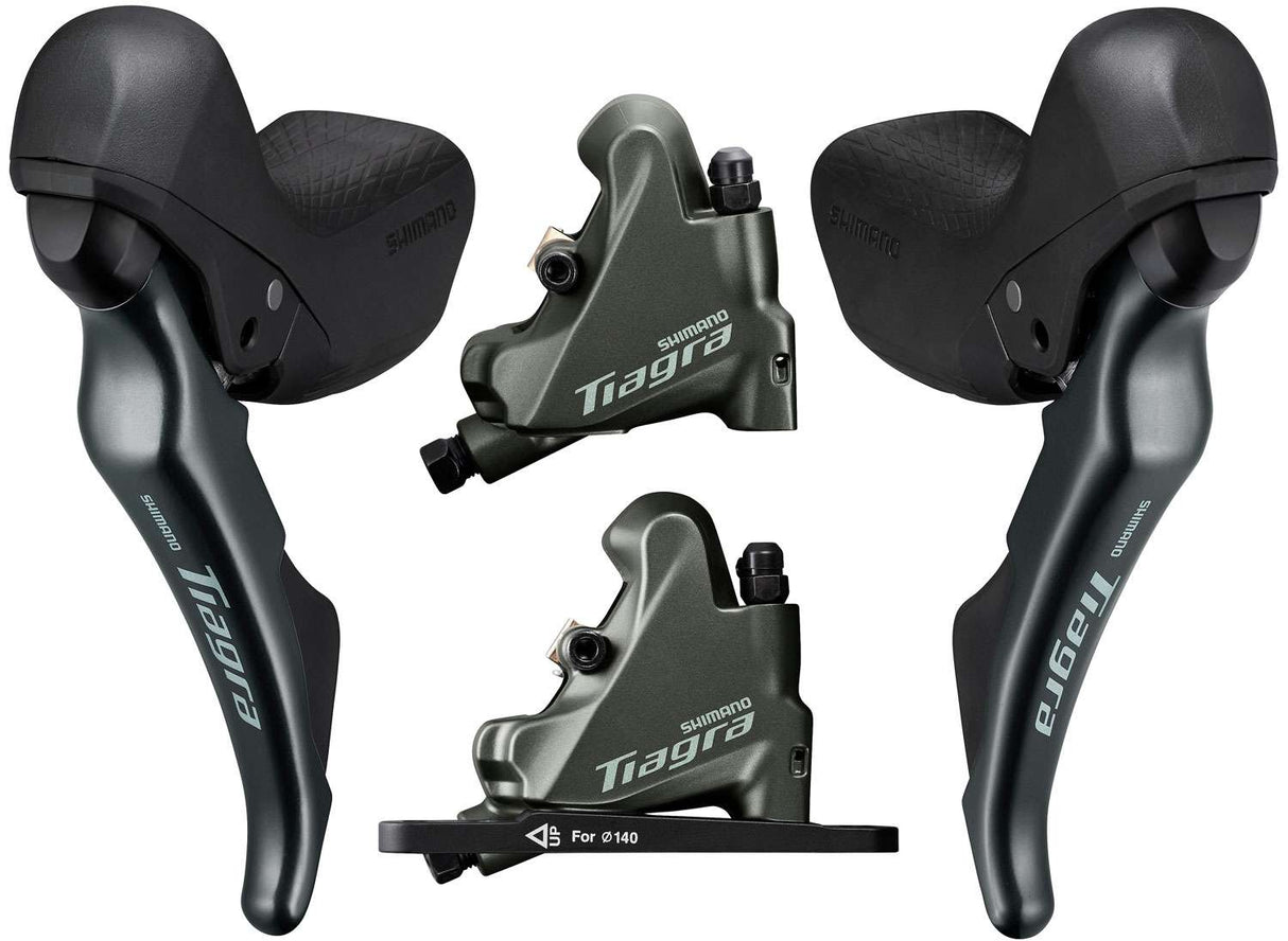 Shimano tiagra st-4720+br-4770 2x10-speed disc brake set