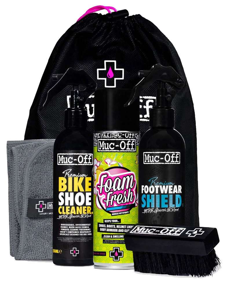 Muc-off premium bike shoe care kit shoe cleaner