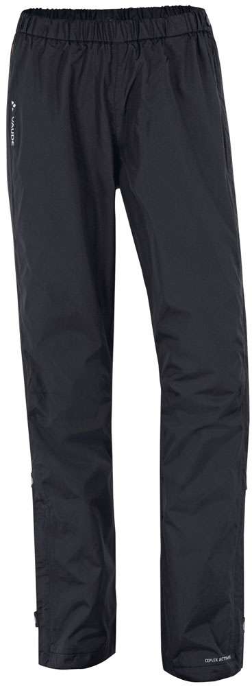 Vaude women's fluid full-zip pants - rain pants