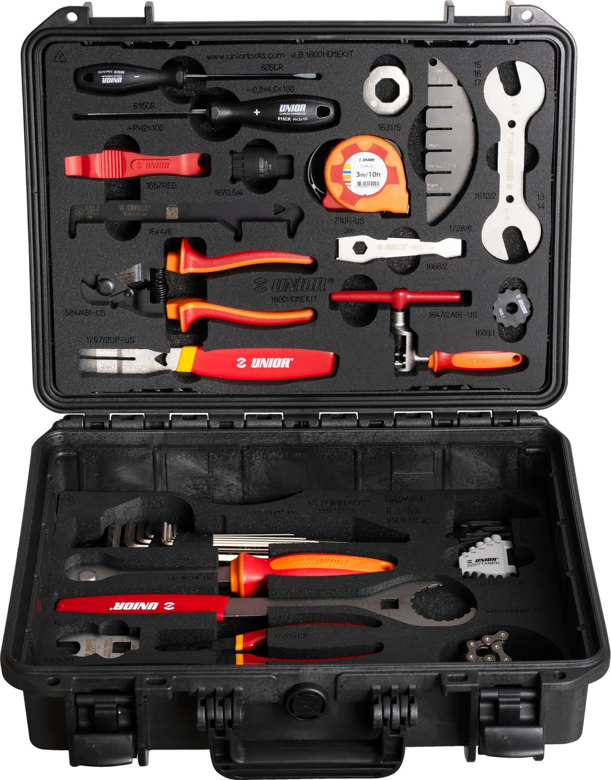 Unior tools diy tool kit home kit 2.0 1600homekit