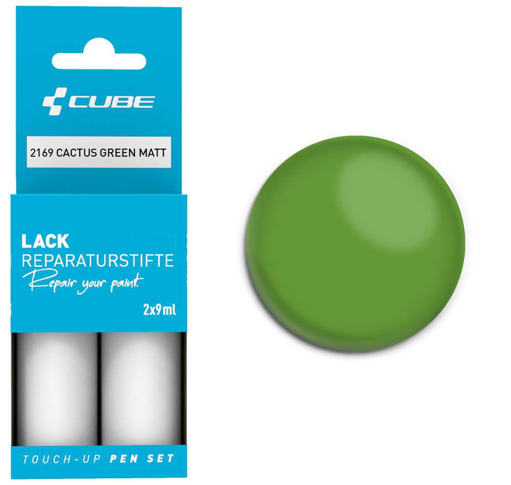 Cube touch-up pen set cactus green matt