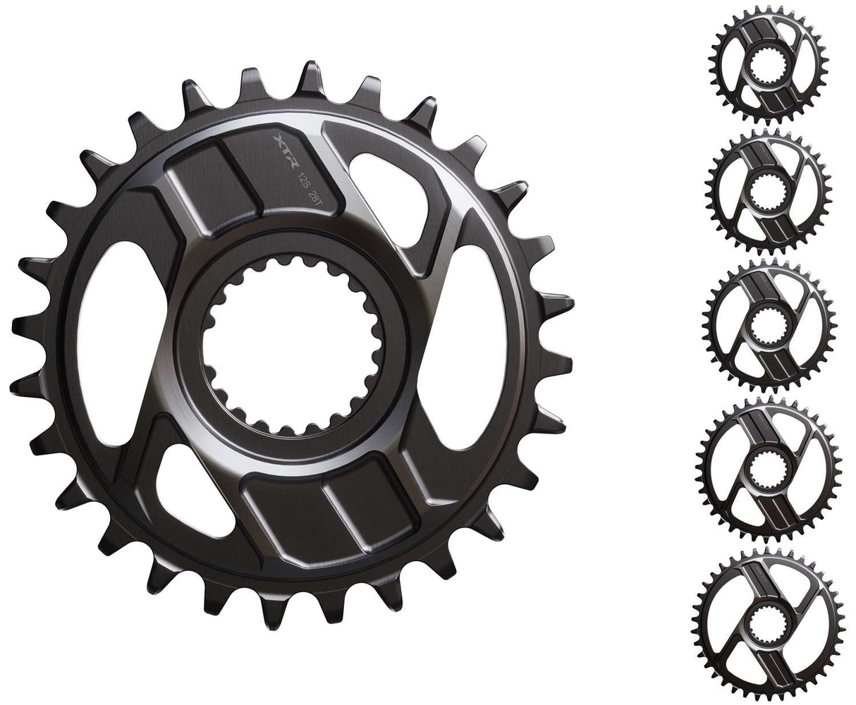 Shimano xtr sm-crm96 12-speed chainring for fc-m9200 9220