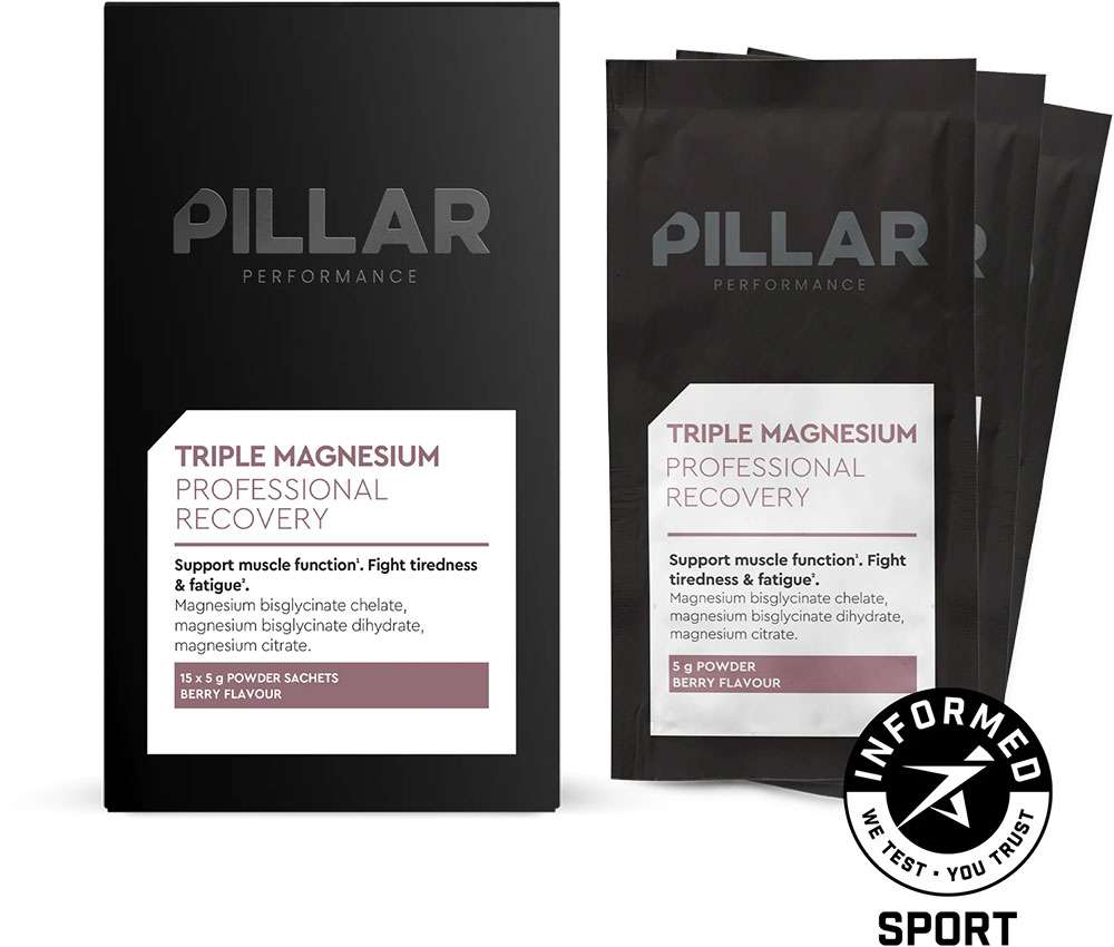 Pillar performance triple magnesium travel pack 15x5g