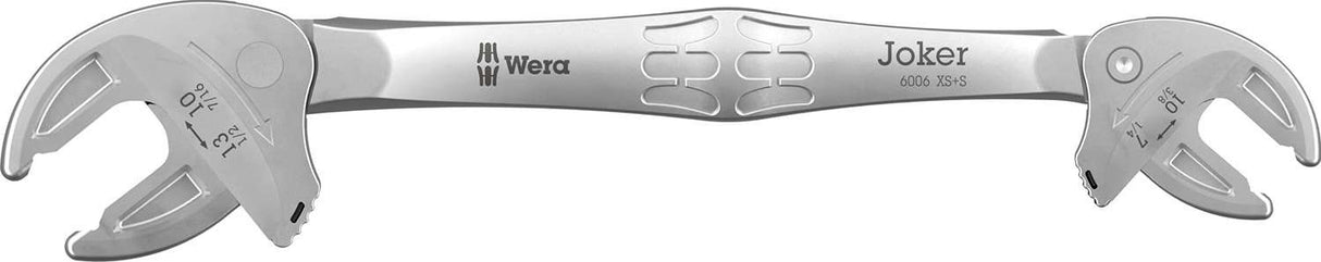 Wera 6006 joker xs s self-adjusting double open-end wrench sw 7 - 13mm