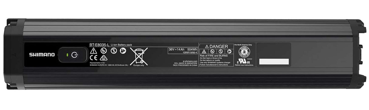 Shimano battery steps bt-e8035-l batery shim.steps bt-e8035-l