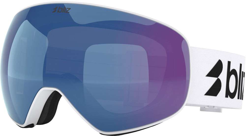 Bliz floz brown w blue multi - ski goggle
