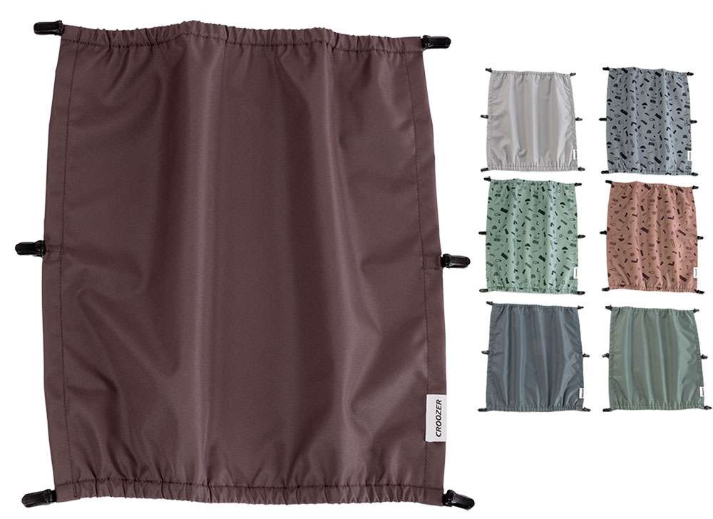 Croozer sun protection for vaaya 2 keeke 2 child trailer