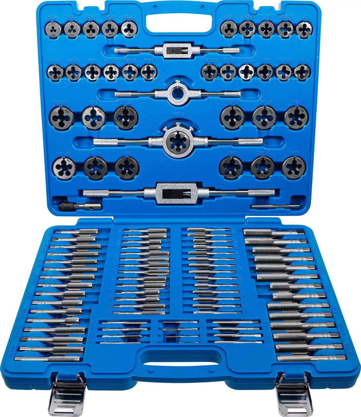 Bgs technic thread cutting set m2 - m18 110 pcs.