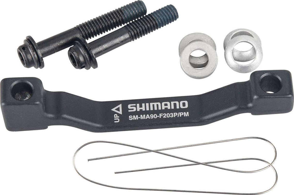 Shimano sm-ma90-f203p pm adapter for 203mm rotor