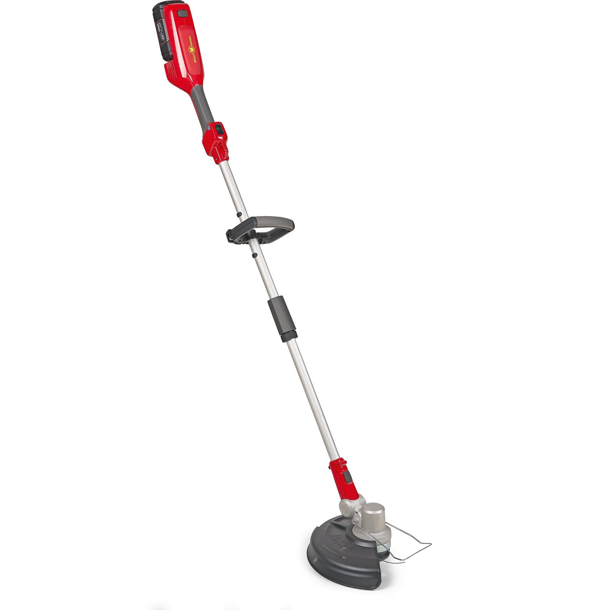 Wolf-garten accu grastrimmer lycos 40 300 t 30cm se (rood grijs, accu inbegrepen)