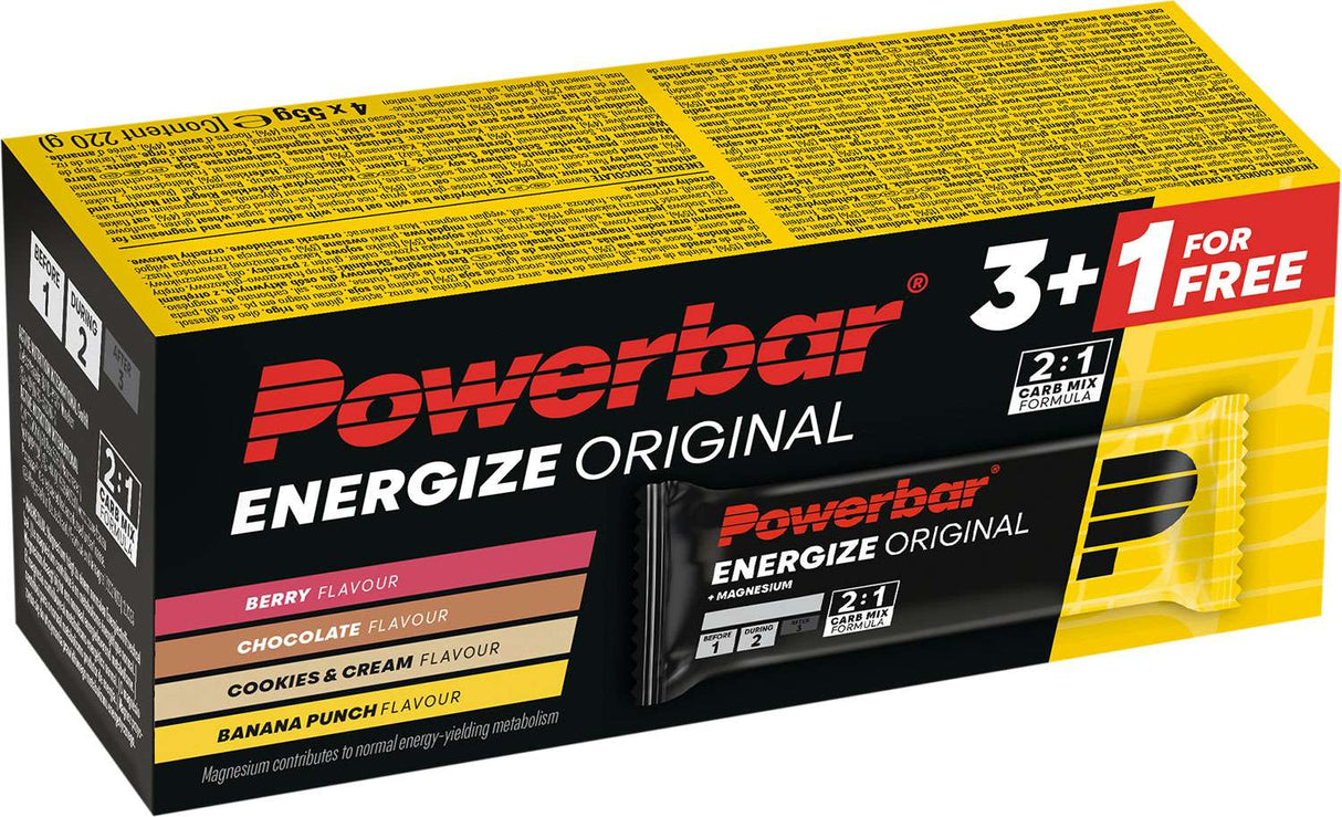 Powerbar energize original bar multiflavour 3+1