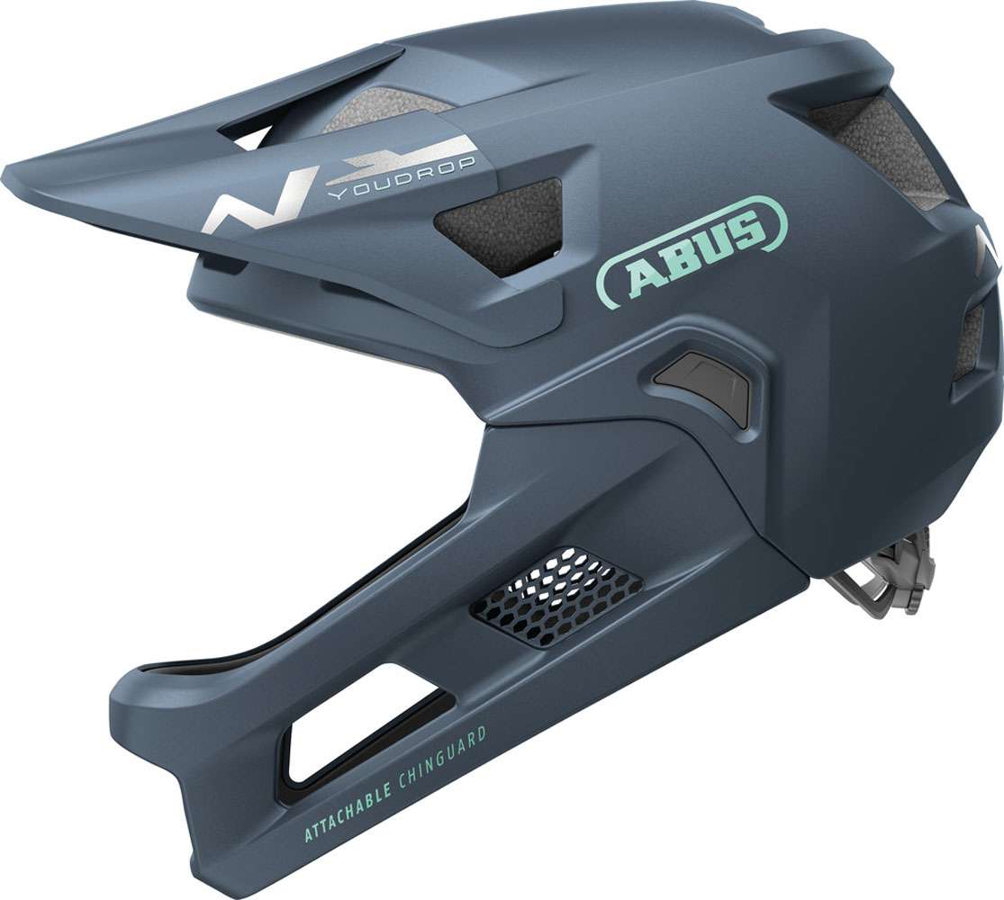 Abus hjelm youdrop ff midnatsblå s 48-55cm