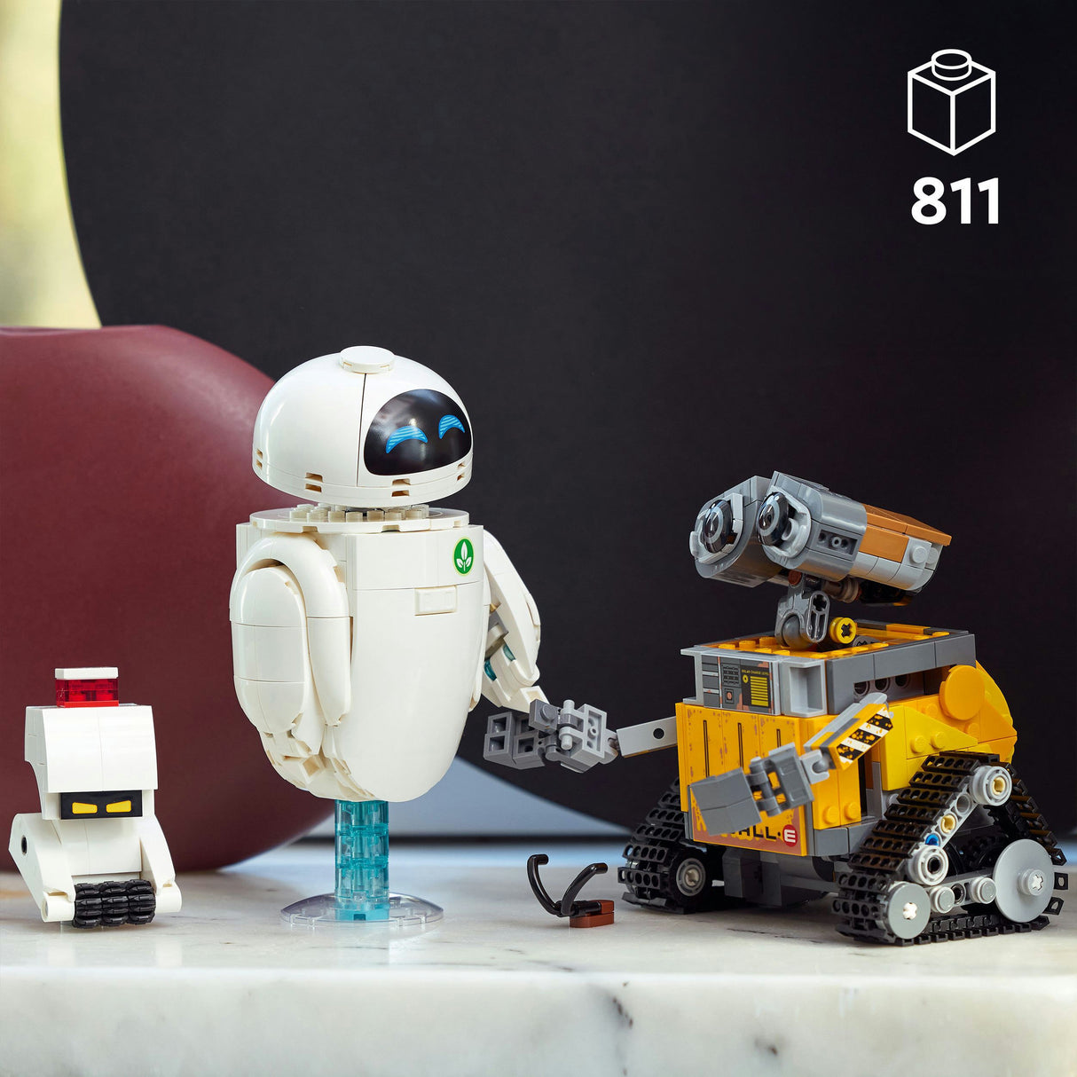 Disney Lego 43279 Pixar Wall-E und Vorabend