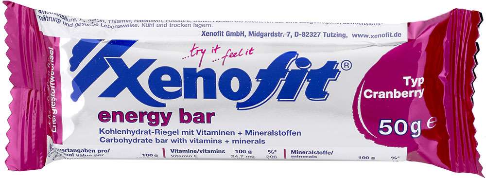 Xenofit energy bar 50g