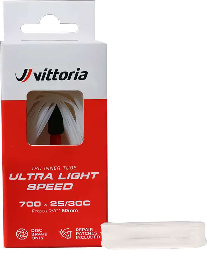 Vittoria ultra light speed 700x25 30 sv 60mm inner tube