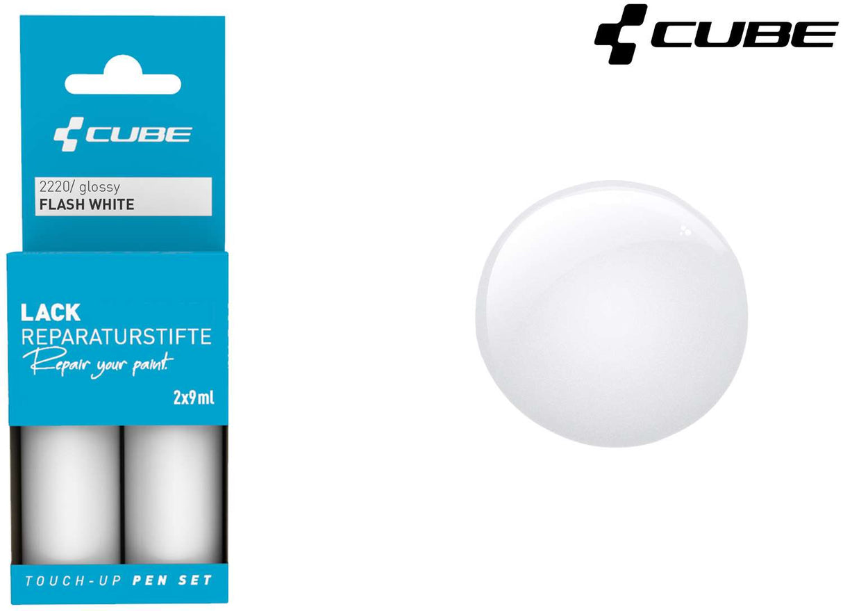 Cube touch-up pen set flash white