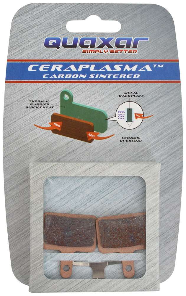 Quaxar shimano b01s tektro a10.11 metallic disc brake pads