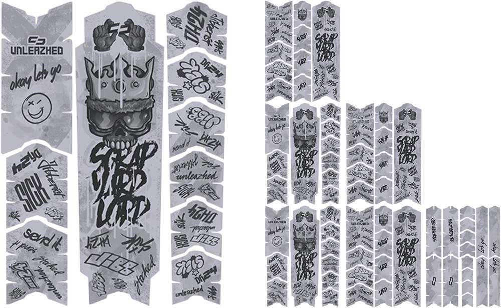 Unleazhed unscratch frame protection film - downhill24 matt