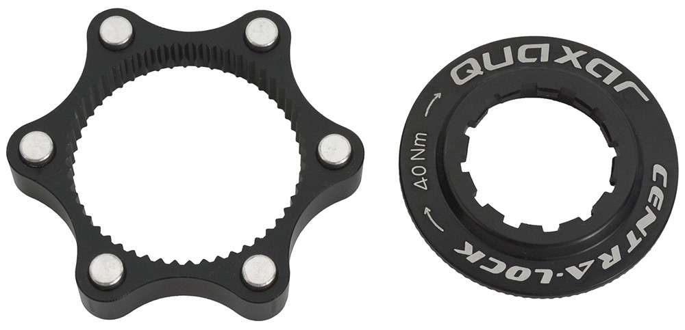 Quaxar cnc centerlock adapter
