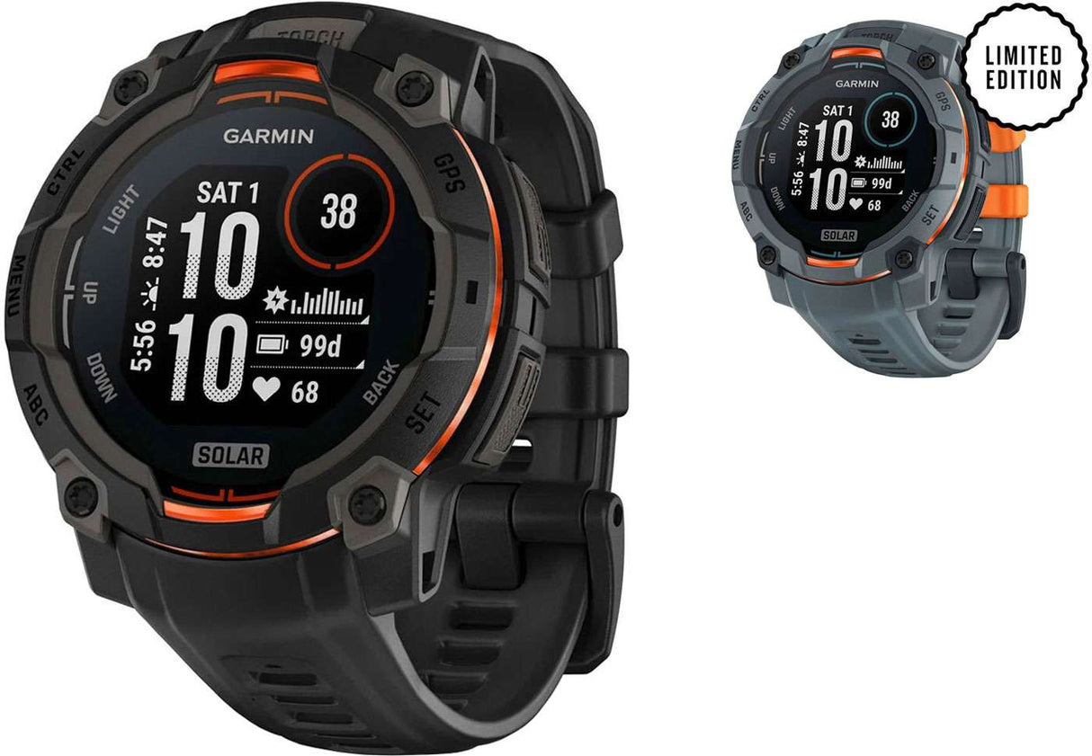 Garmin instinct® 3 solar 45mm - gps multisport smartwatch