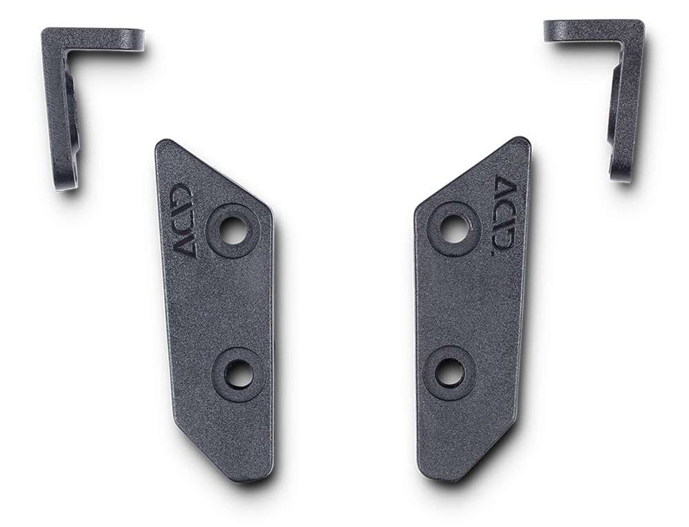 Acid fork adapter for mudguard stays screw mount