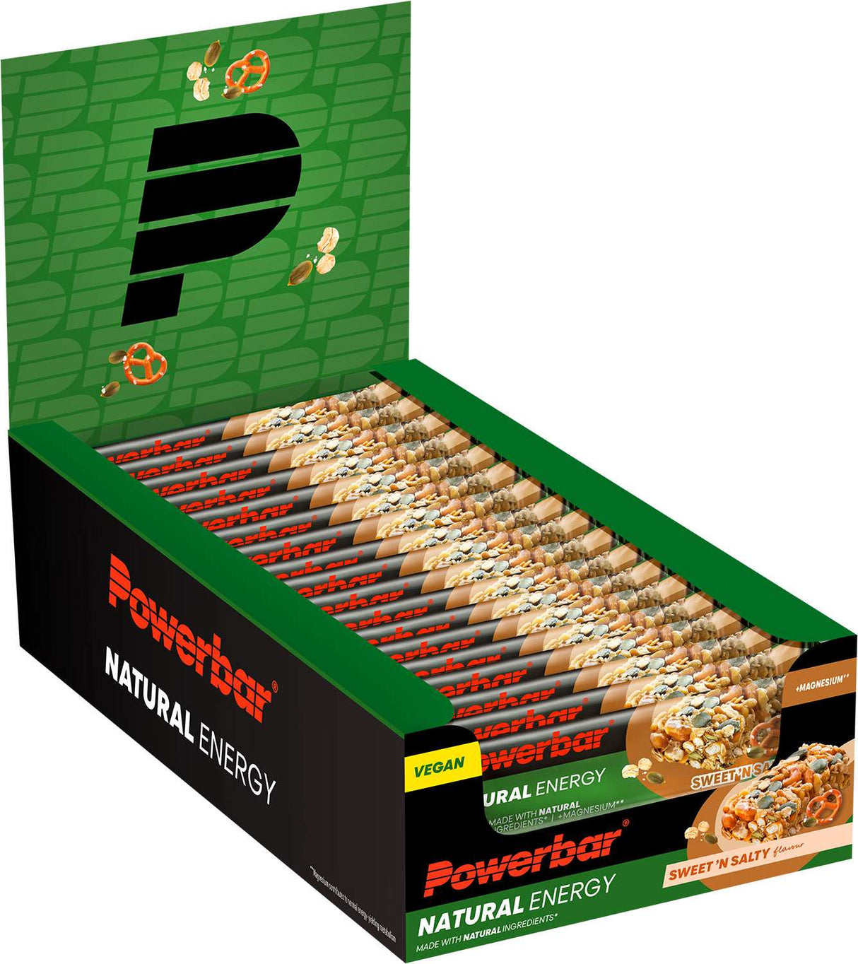 Powerbar natural energy cereal (vegan) bar 18er box