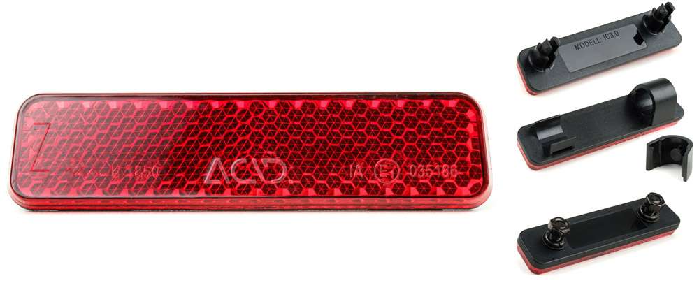 Acid carrier reflector