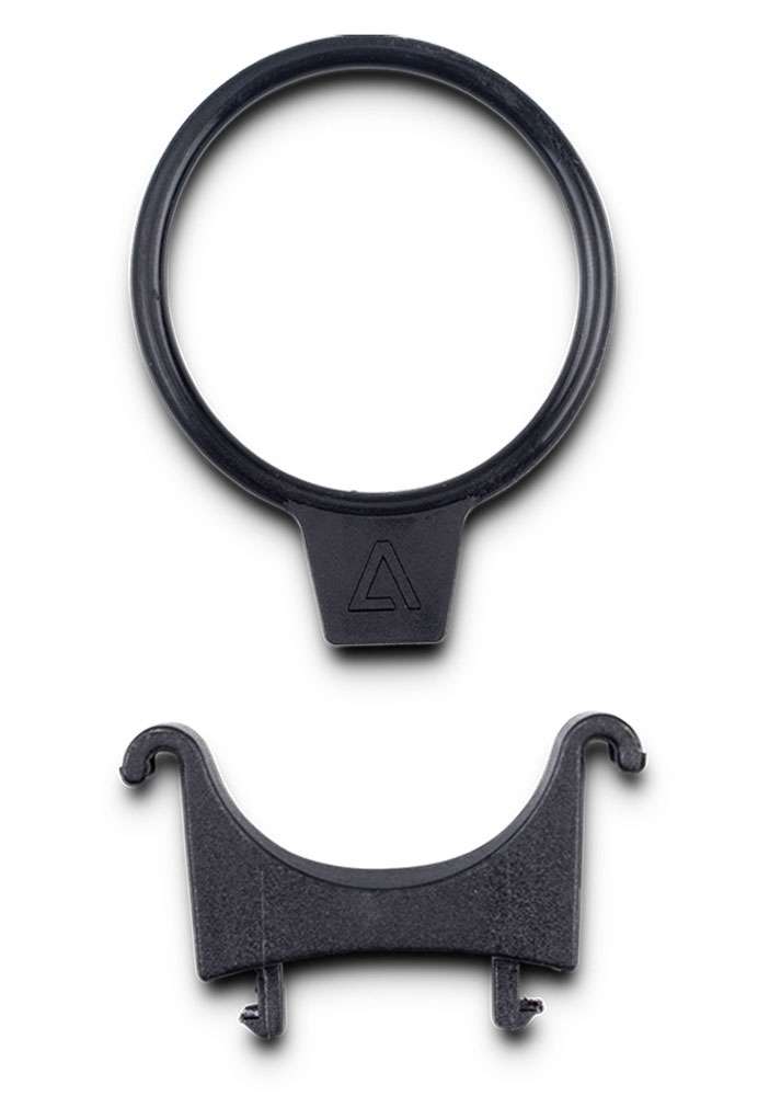 Acid seat tube adapter for mudguards