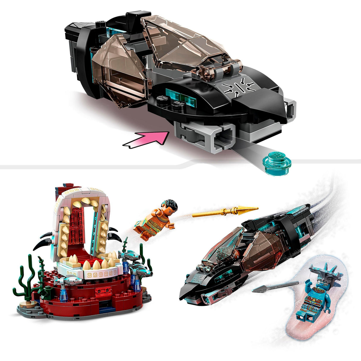 LEGO LEGO SUPER HEROES 76213 THRONE на King Namor