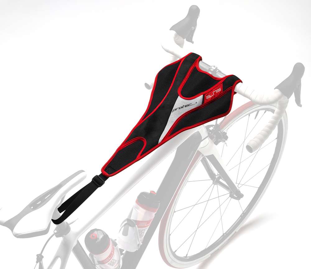 Elite sweat absorber protect plus mod. 17 sweat catcher protect plus black red