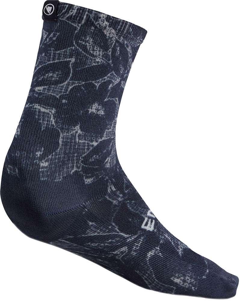 Endura grid floral limited print - socks