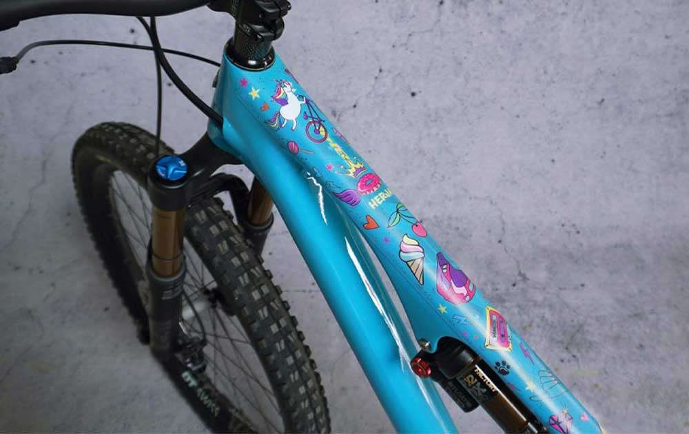 Dyedbro unicorn frame protector kit